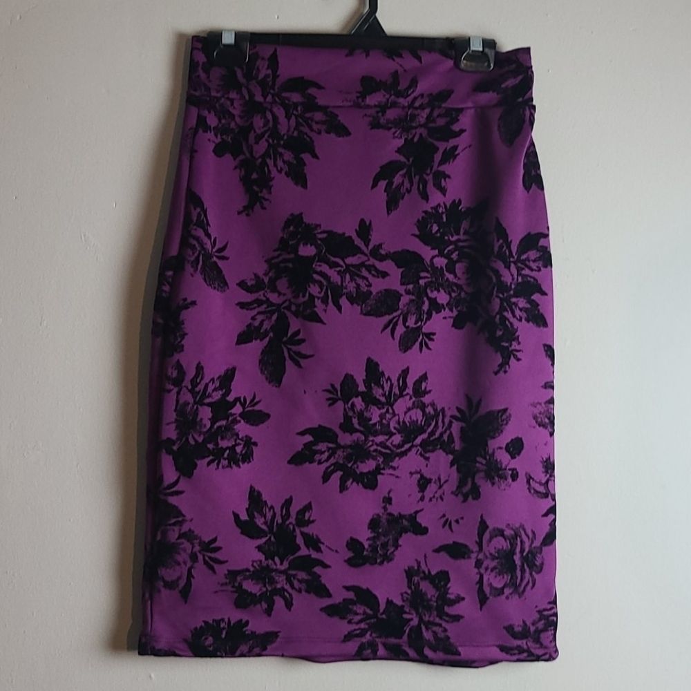 Popana Purple Skirt Size Large